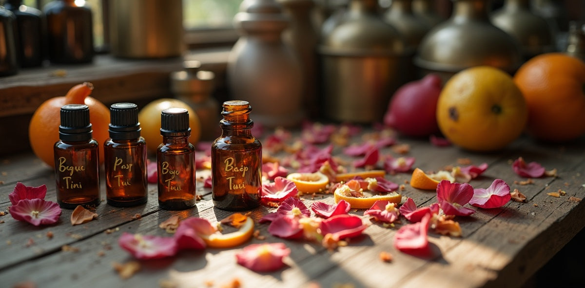 Ingredienti e materie prime del laboratorio Atelier Aethel